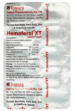 Hemoferol Xt Tablet 10