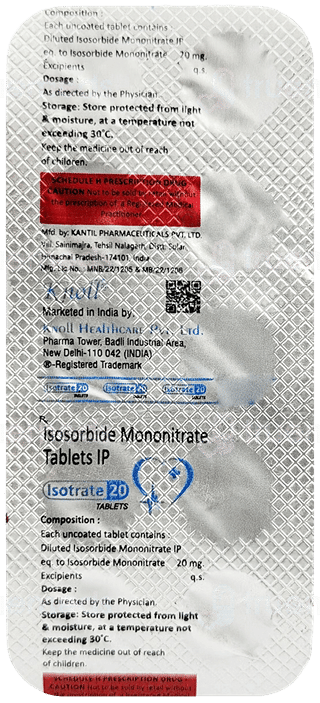Knoll Isotrate 20 Tablet 10