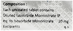 Knoll Isotrate 20 Tablet 10 Knoll Isotrate 20 Tablet 10