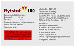 Rytstat 100 Tablet 6 Rytstat 100 Tablet 6