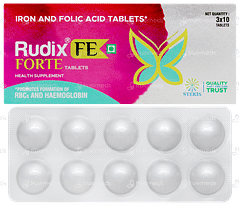 Rudix Fe Forte Tablet 10