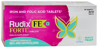 Rudix Fe Forte Tablet 10
