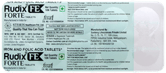 Rudix Fe Forte Tablet 10