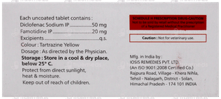 Diclosaid F Tablet 10