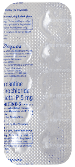 Admitine 5 Tablet 10 Admitine 5 Tablet 10