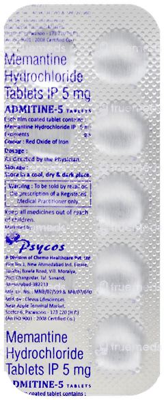 Admitine 5 Tablet 10 Admitine 5 Tablet 10
