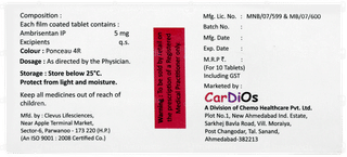 Ambrisine 5 Tablet 10