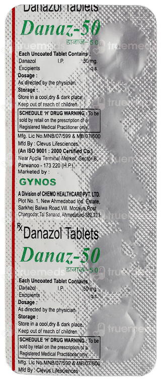 Danaz 50 Tablet 10