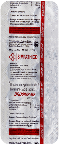 Drosimp Mf Tablet 10 Drosimp Mf Tablet 10
