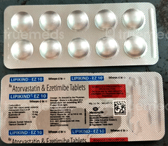 Lipikind Ez 10mg/10mg Tablet 10