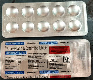 Lipikind Ez 10mg/10mg Tablet 10