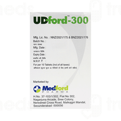 Udford 300 Tablet 10 Udford 300 Tablet 10