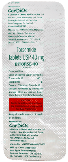 Ditorse 40 Tablet 10