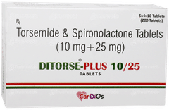 Ditorse Plus 10/25 Tablet 10 Ditorse Plus 10/25 Tablet 10