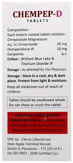 Chempep D Tablet 10 Chempep D Tablet 10