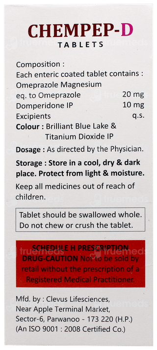 Chempep D Tablet 10