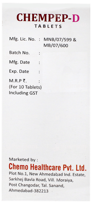 Chempep D Tablet 10