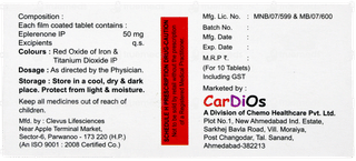 Epleret 50 Tablet 10