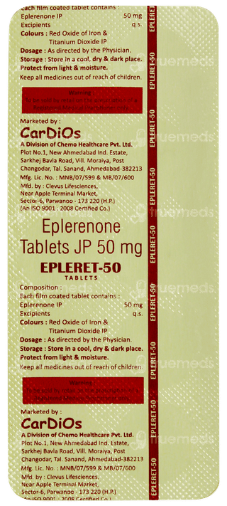 Epleret 50 Tablet 10