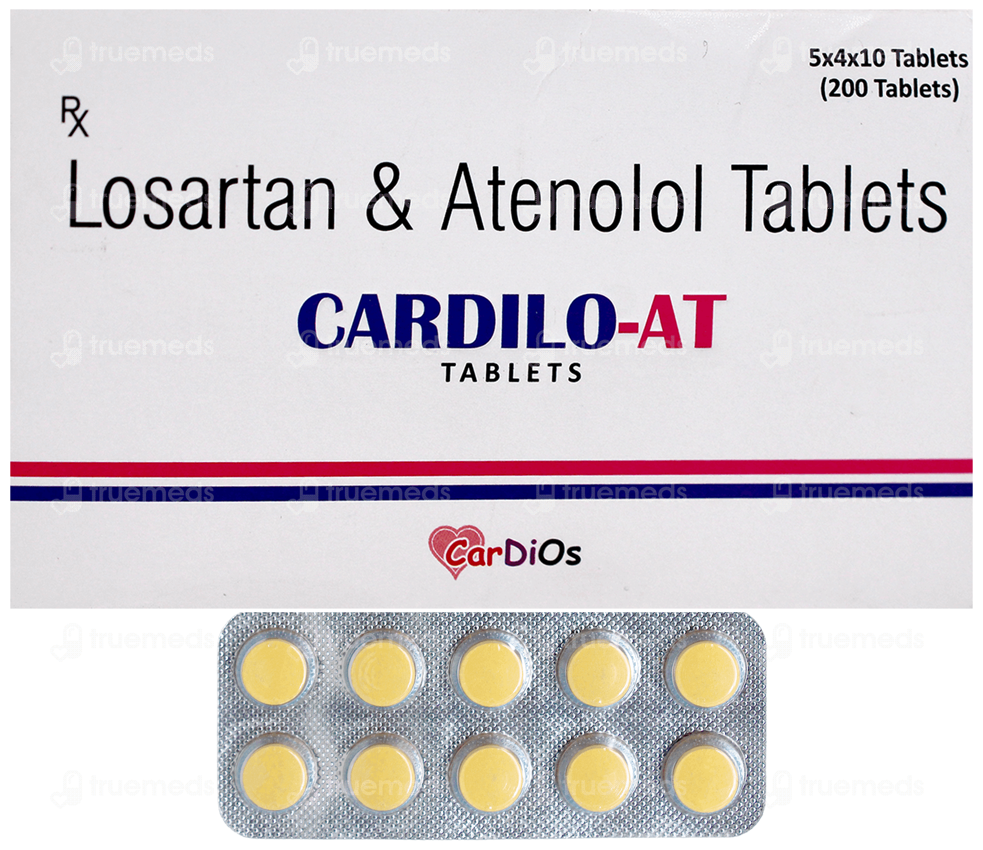 Cardilo At Tablet 10 - Uses, Side Effects, Dosage, Price | Truemeds
