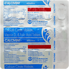 Calcivent Tablet 15