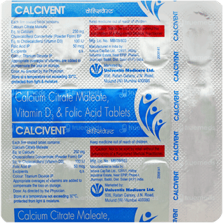 Calcivent Tablet 15