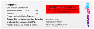 Bethanevoid 25 Tablet 10