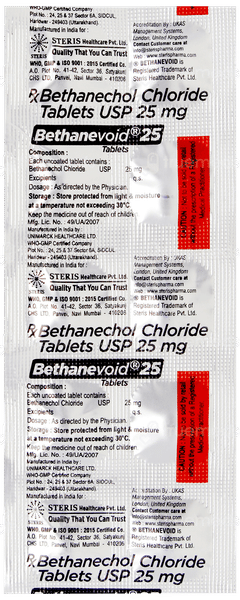 Bethanevoid 25 Tablet 10