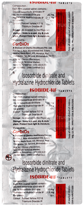 Isobide Hf Tablet 10