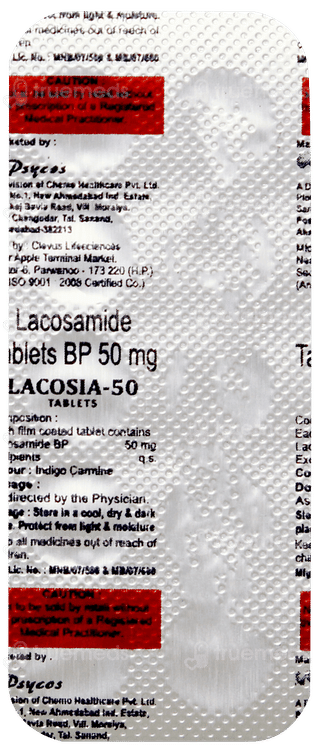Lacosia 50 Tablet 10