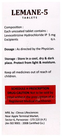 Lemane 5 Tablet 10