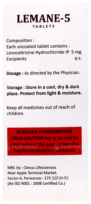 Lemane 5 Tablet 10
