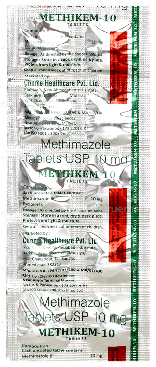Methikem 10 Tablet 10
