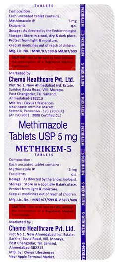 Methikem 5 Tablet 10