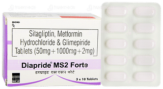Diapride Ms2 Forte Tablet 10