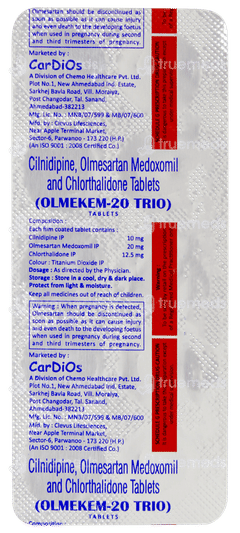 Olmekem 20 Trio Tablet 10