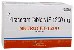 Neurocet 1200 Tablet 8 Neurocet 1200 Tablet 8