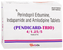 Pendicard Trio 4/1.25/5 Tablet 10