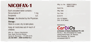 Nicofax 1 Tablet 10