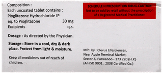 Piozyl 30 Tablet 10