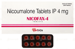 Nicofax 4 Tablet 10