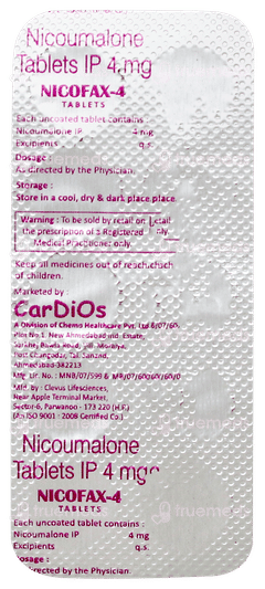 Nicofax 4 Tablet 10