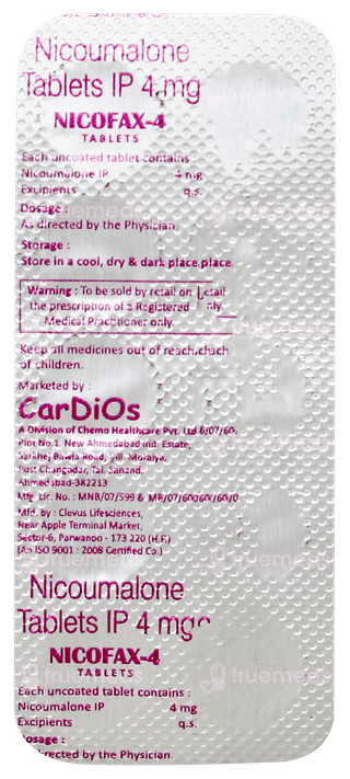 Nicofax 4 Tablet 10