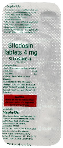 Silosine 4 Tablet 10