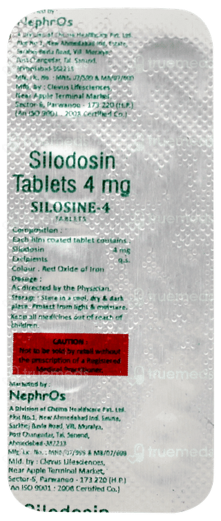 Silosine 4 Tablet 10