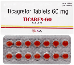 Ticarex 60 Tablet 14