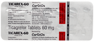 Ticarex 60 Tablet 14