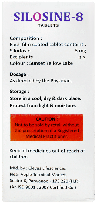 Silosine 8 Tablet 10
