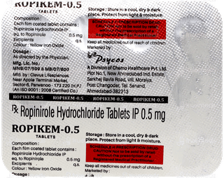 Ropikem 0.5 Tablet 10