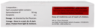 Spiractone 50 Tablet 10